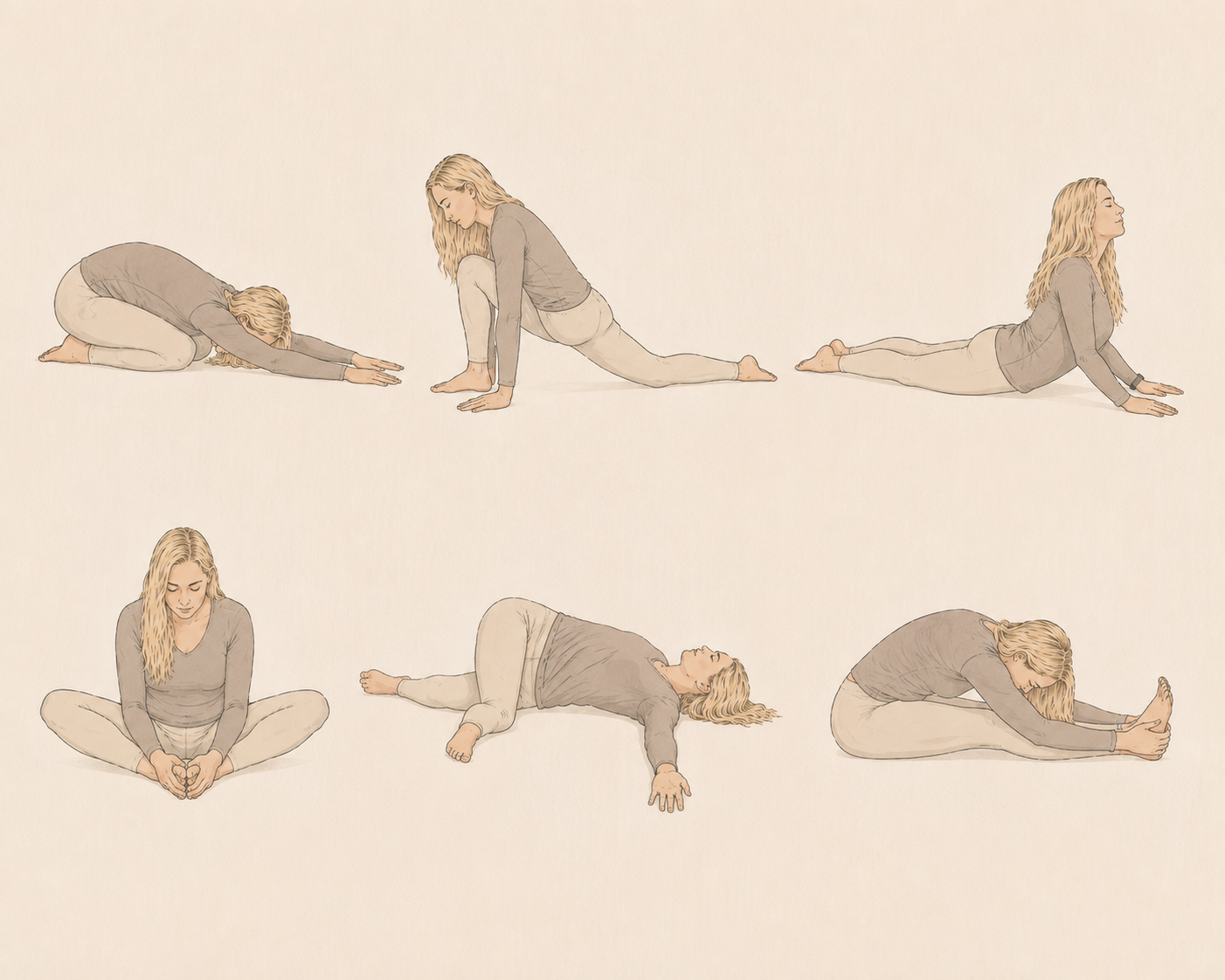 Yoga stillinger